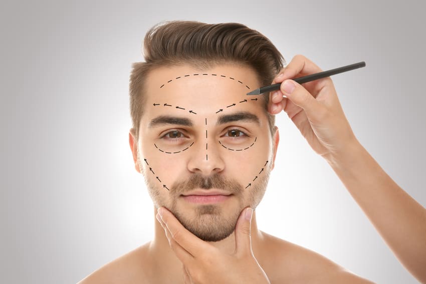 Chirurgie esthétique pour homme