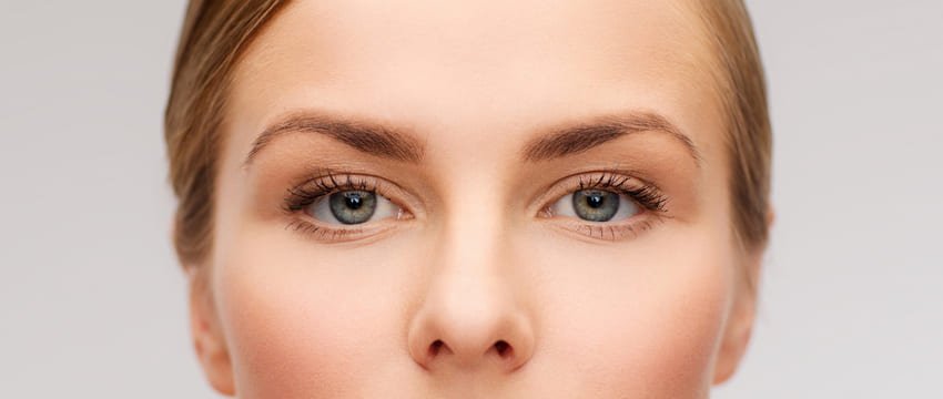 un nez vu de face